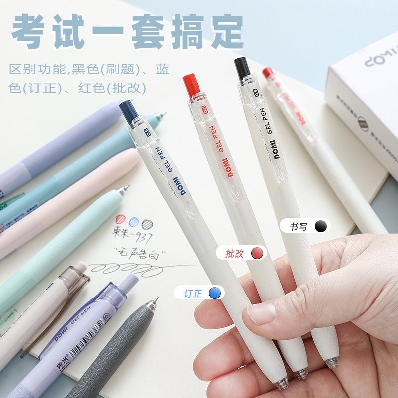 Dongmi 937 Silent Confession Silent Press Gel Pen Ins High Color Value Students Use Large Capacity Brush Pen Black Pen - Image 4